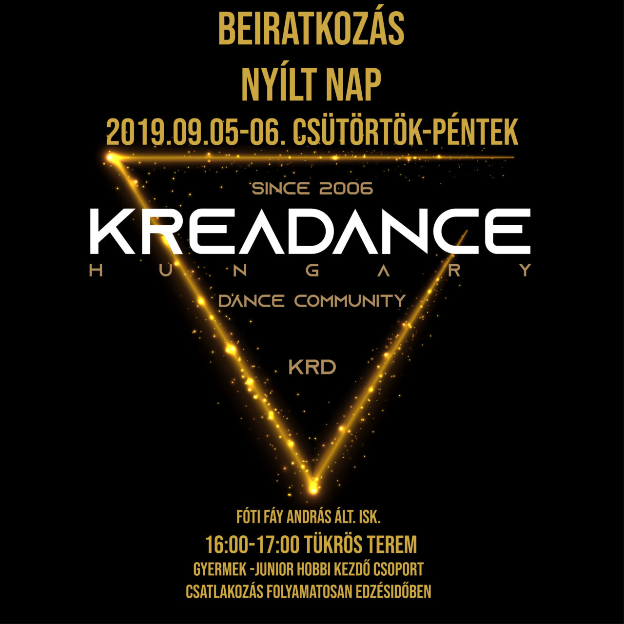 Kreadance nyilt nap Fay Iskola 2019